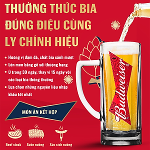 Thùng 24 Lon Bia Budweiser Chính Hãng (330ml/ lon) - Phiên Bản Tết 2024