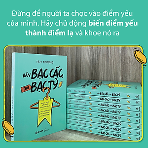 Sách - Bán Bạc Cắc, Thu Bạc Tỷ - Dùng Bí Quyết Dễ Xài Để Bán Hàng Có Lãi