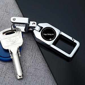 Móc Chìa Khóa Kim Loại Kèm Logo Theo Hãng Xe Sang Trọng | Móc Chìa Khóa Kèm Logo Theo Hãng Xe Sang Trọng, Tinh Tế, Chất Liệu Hợp Kim Chắc Chắn
