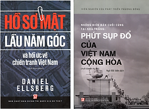 Combo Những Biên Bản Cuối Cùng Tại Nhà Trắng: Phút Sụp Đổ Của Việt Nam Cộng Hòa +  Hồ Sơ Mật Lầu 5 Góc Và Hồi Ức Về Chiến Tranh Việt Nam (2 Cuốn)