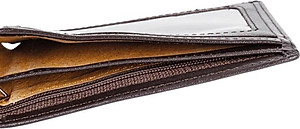 Ví Nam Da Bò Huy Hoàng HT2103 (12.5 x 9.5 cm) - Nâu