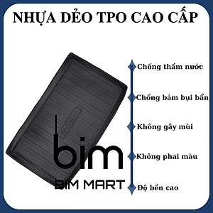 Lót cốp dành cho Hyundai i10 Hatchback 2021 - 2022 chất liệu TPO cao cấp