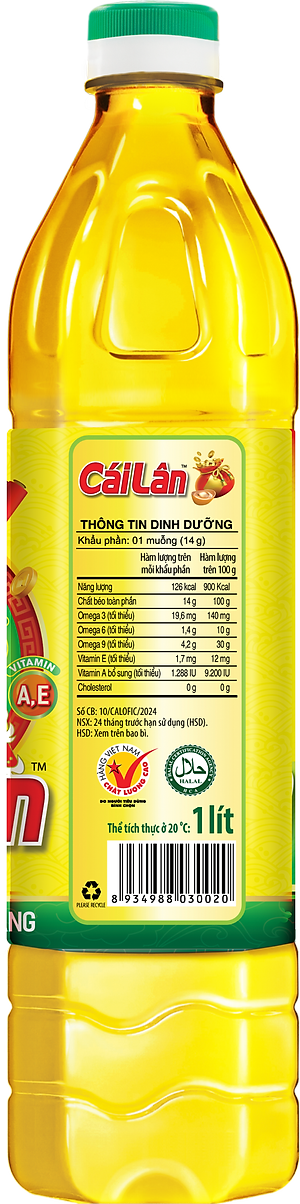 Dầu Ăn Cái Lân 1L/2L/5L