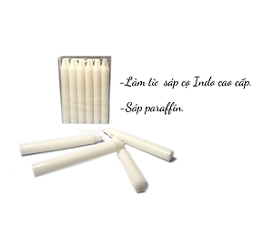 Nến Tapper 18 Cây, Nến Cây, Đèn Cầy, Đến Từ Shop R2D, [Mã - 53], Nguyên Liệu Tự Nhiên, Lành Tính.