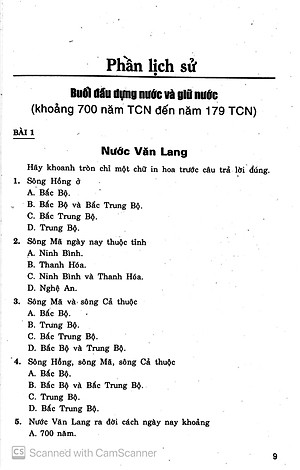 Sách 599 Câu Hỏi Trắc Nghiệm Lịch Sử - Địa Lí Lớp 4