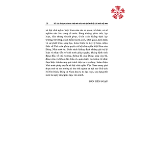 Tiếp tục xây dựng và hoàn thiện nhà nước pháp quyền xã hội chủ nghĩa Việt Nam (bản in 2024)