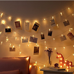 Dây Đèn LED Kẹp Ảnh Trang Trí Lễ Tết, Sinh Nhật, Nhà Cửa - Nhiều Kích Cỡ