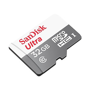 Thẻ Nhớ MicroSD SanDisk Ultra 32GB 100MB/s - Hàng Chính Hãng