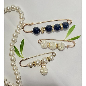 Set 13 Trâm Cài Quần Áo Ngọc Trai - Phụ Kiện Cài Áo Thời Trang Nhiều Kiểu - Mẫu Mới Nhất