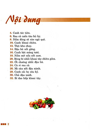 Sách Thực Đơn Cơm Chay 3 Món