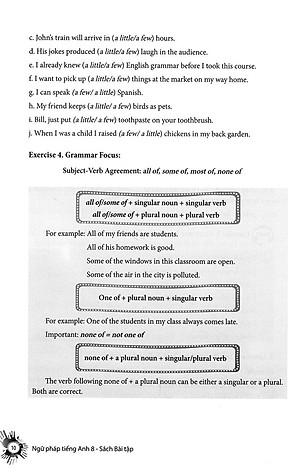 English Grammar - Ngữ Pháp Tiếng Anh 8 (Sách Bài Tập )