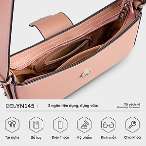 Túi Yuumy ( Thời trang nữ đi chơi, dự tiệc size 27 - Túi đeo vai da Seasand YN145 )