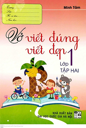 Vở Viết Đúng, Viết Đẹp 1 - Tập 2