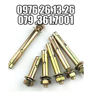 BULONG NỞ SẮT ,TẮC KÊ SẮT ỐNG LỖ _BỊCH 10 CON M6