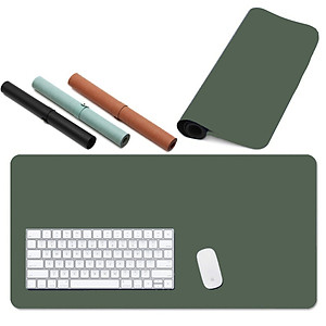 Thảm da trải bàn làm việc 2 mặt cỡ 40 x 80 cm - Hàng nhập khẩu