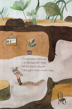 Sách Từ Những Hạt Mầm: Vườn Đậu Của Giun