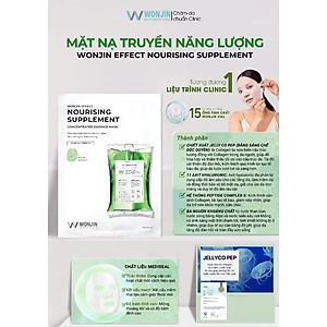 Combo 10 Mặt Nạ Phục Hồi Chuyên Sâu WonJin Effect Nourising Supplement Mask 30g