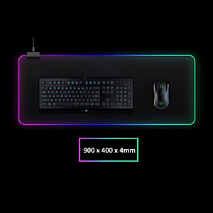 Lót chuột Led RGB Nhiều kích thước cho máy tính Laptop hàng nhập khẩu