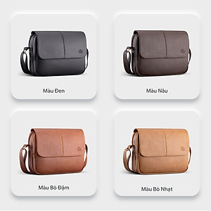 Túi Lata ( Thời trang nam công sở cỡ trung - Túi đeo chéo da TN27 )