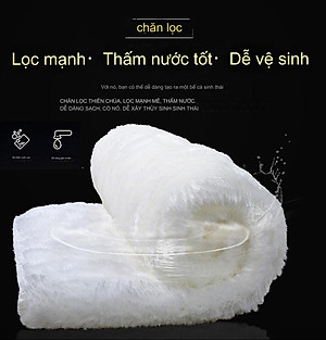 Túi Lọc Hồ Cá Loại To 20x54cm, 2 lớp siêu dầy, loại bỏ cặn bẩn, chống tràn bể cá