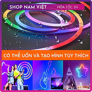 Dây Led Neon RGB Đuổi 5V Điều Khiển Remote và App Điện Thoại