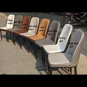 Bộ bàn ăn mặt mặt đá Ceramic bóng kết hợp 4 ghế 6 ghế 8 ghế Monet