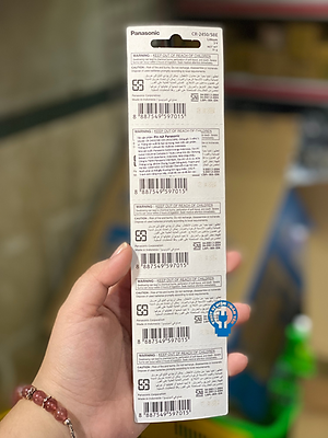 VỈ 5 Viên Pin CR2450 3V Panasonic Hàng Chính Hãng