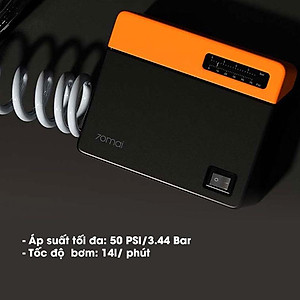 Máy Bơm Lốp Xe Ô Tô 70mai Air Compressor Lite Midrive TP03 TP04-Hàng nhập khẩu
