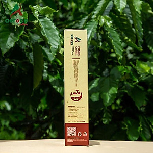 Cà phê hạt rang AEROCO A3 pha phin và pha máy, hộp 500g, nguyên chất 100% rang mộc hậu vị ngọt thơm quyến rũ