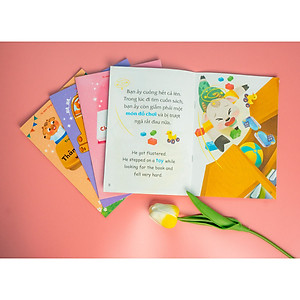 Combo (10 Tập): Truyện tranh song ngữ Việt-Anh cho bé