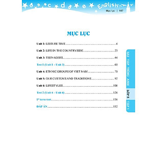 Sách GLOBAL SUCCESS - Bài tập tiếng anh lớp 8 Tập 1 (Có đáp án)