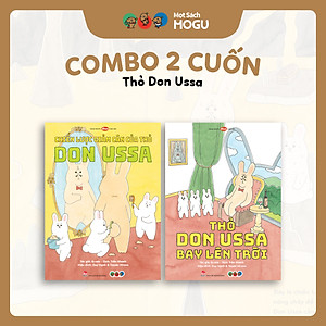 Truyện Ehon bé 3-4-5 tuổi - Bộ 2 cuốn Thỏ Don Ussa