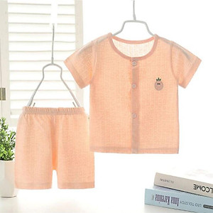 Bộ cộc tay cho bé trai gái sơ sinh quần áo sơ sinh mặc hè hàng Quảng Châu cotton xịn xuất khẩu từ 4-14kg – BCT06