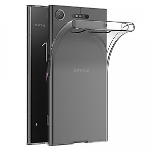 Ốp lưng silicon dẻo trong suốt loại A cao cấp cho Sony Xperia XZ1