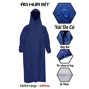 Áo Mưa Vải Dù Áo Mưa Bít