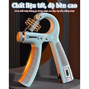 Kìm tập cơ tay chữ A có đếm số Nikio NK-17C - Điều chỉnh lực từ 5kg đến 60kg