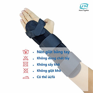 Nẹp cổ tay có thanh đỡ Dài United Medicare (G01)