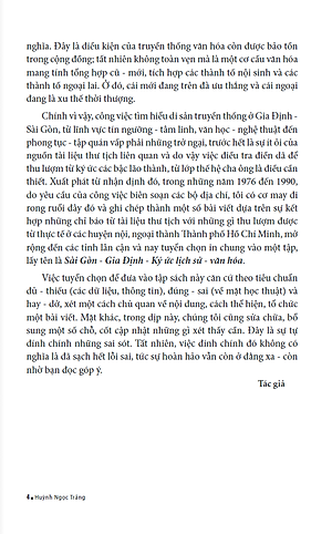 Sài Gòn Gia Định: Ký Ức Lịch Sử - Văn Hoá (Tái Bản 2019)