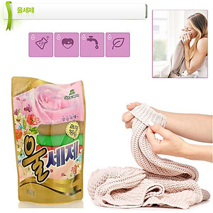 Combo 2 gói nước giặt len dạ Sandokkaebi 500ml Hàn Quốc 