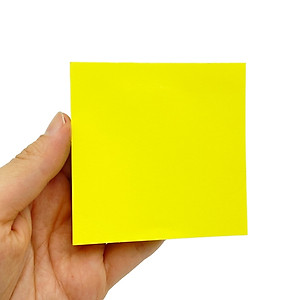 Bộ 3 Giấy Note 3x3 - Màu Vàng