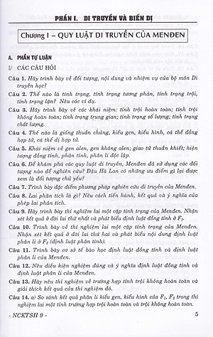 Sách Nâng Cao Kiến Thức Sinh Học Lớp 9 (Tái Bản )