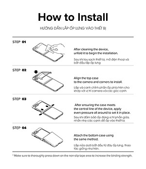 Ốp lưng dành cho Samsung Galaxy Z Flip 5 RINGKE Slim - Hàng Chính Hãng