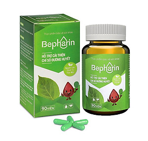 Combo 3 Tặng 1 Hộp Thực Phẩm Bảo Vệ Sức Khoẻ BEPHARIN Ổn Định Tiểu Đường Từ Thảo Dược