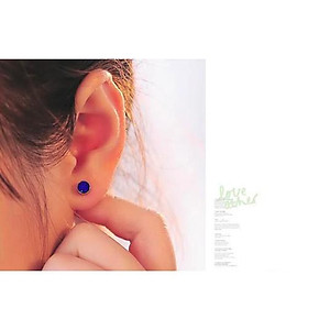 Hoa tai, bông tai, khuyên tai nam đính đá nam châm cá tính phong cách Hàn Quốc