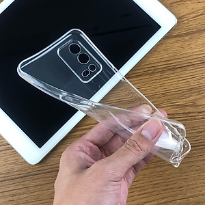 Ốp lưng silicon dẻo cho Oppo A55 4G hiệu Ultra Thin trong suốt mỏng 0.6mm độ trong tuyệt đối chống trầy xước - Hàng nhập khẩu