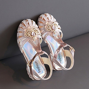 Giày dép sandal công chúa elsa cho bé gái size 26-36 hàng Quảng Châu cao cấp