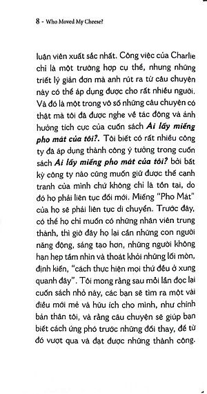 Sách Ai Lấy Miếng Pho Mát Của Tôi ? (Tái Bản)