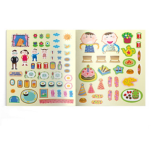 Sách Nhà hàng của Capybara- Sticker sáng tạo CQ