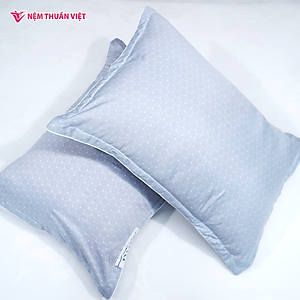 Vỏ Áo gối nằm Thuần Việt - Lụa Tencel Thoáng Mát, Thấm Hút Mồ Hôi Tốt - Họa Tiết Hoa Văn - Đa Dạng Họa Tiết