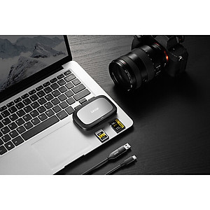 Đầu đọc thẻ Lexar Professional CFexpress Type A / SD USB 3.2 Gen 2 LRW530U-RNBNG, Tốc độ truyền USB 10Gbps - HÀNG CHÍNH HÃNG